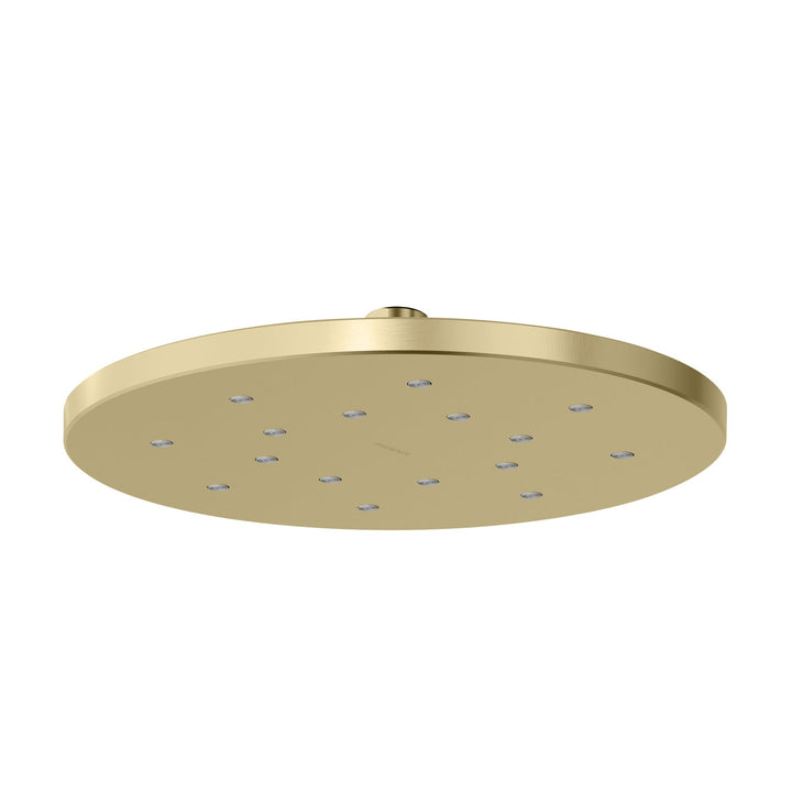 LuxeXP Shower Rose 250mm Round - Brushed Gold