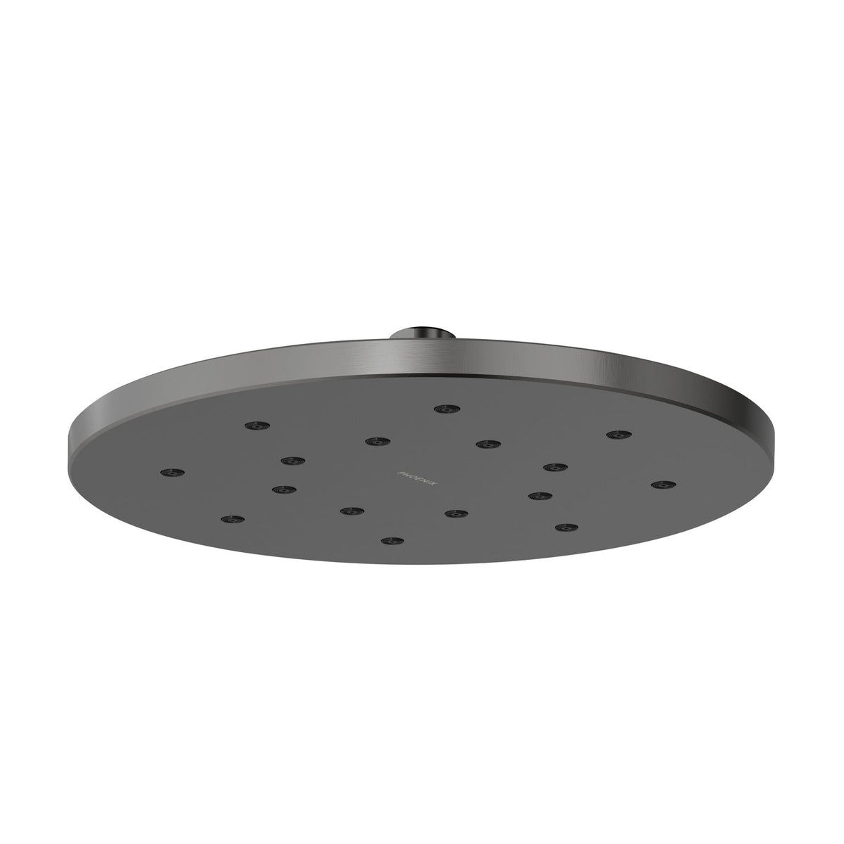 LuxeXP Shower Rose 250mm Round - Brushed Carbon