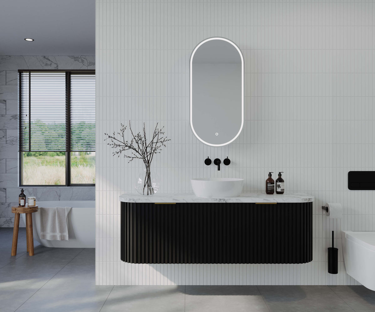 Capsule LED Shaving Cabinet Frameless product view 4