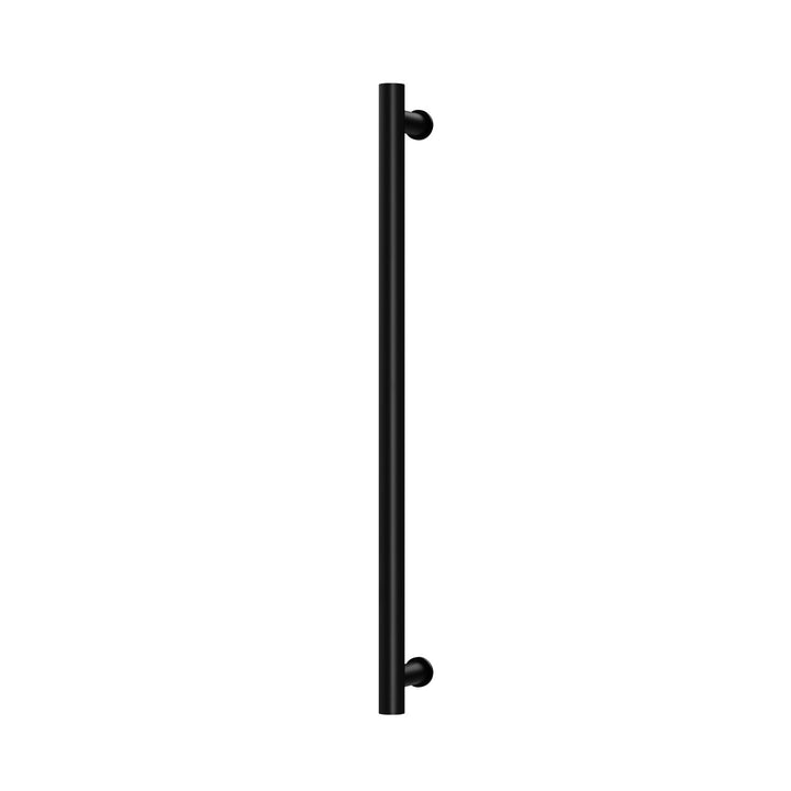 Heated Towel Rail Round 800mm - Matte Black