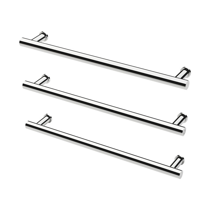 Heated Triple Towel Rail Round 600mm
