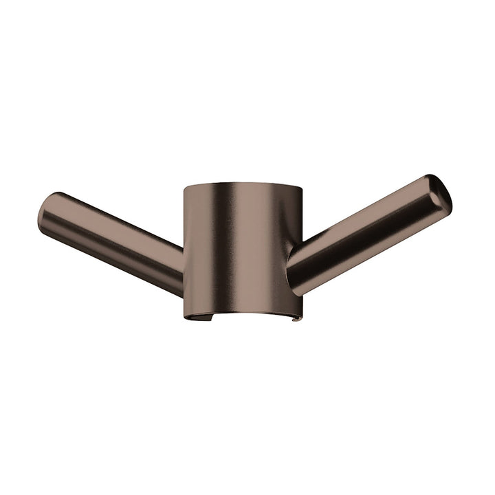 Vertical Rail Hook Round - Brushed Bronze