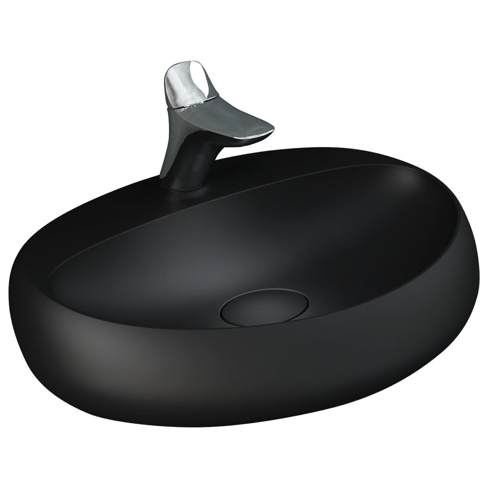 RAK Cloud 650 Wall Basin - Matte Black