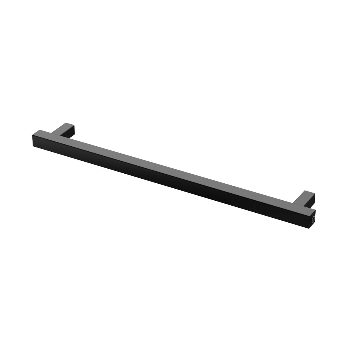 Heated Towel Rail Square 600mm - Matte Black