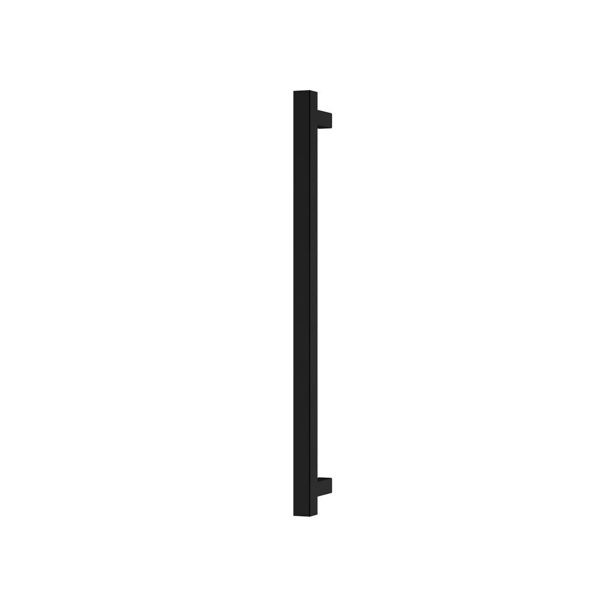 Heated Towel Rail Square 600mm - Matte Black