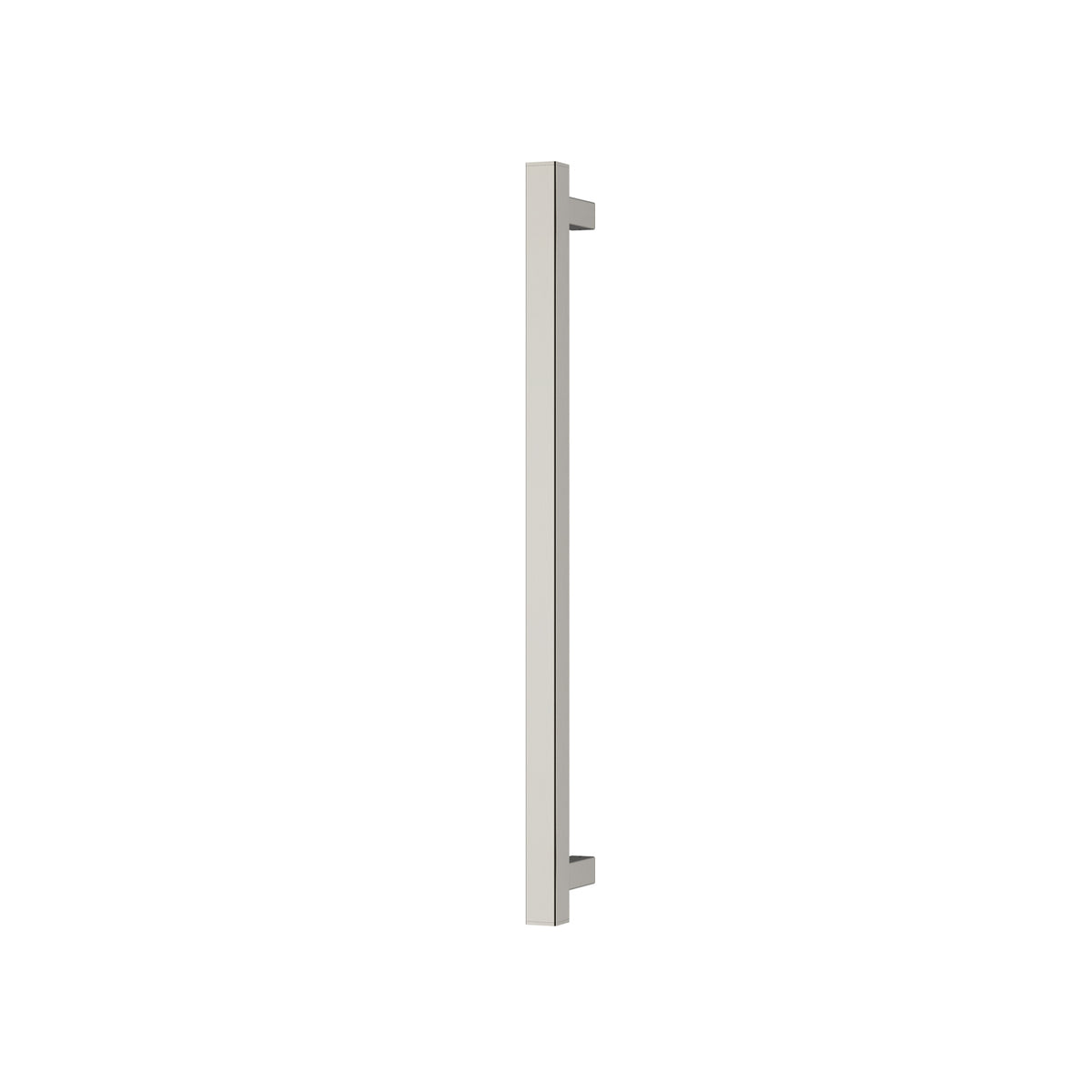 Heated Towel Rail Square 600mm - Brushed Nickel