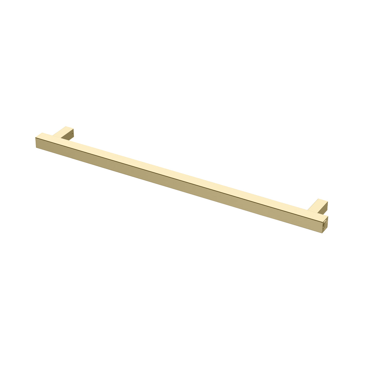 Heated Towel Rail Square 800mm - Brushed Gold