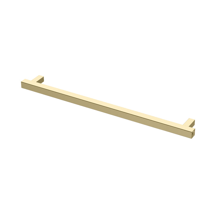 Heated Towel Rail Square 800mm - Brushed Gold