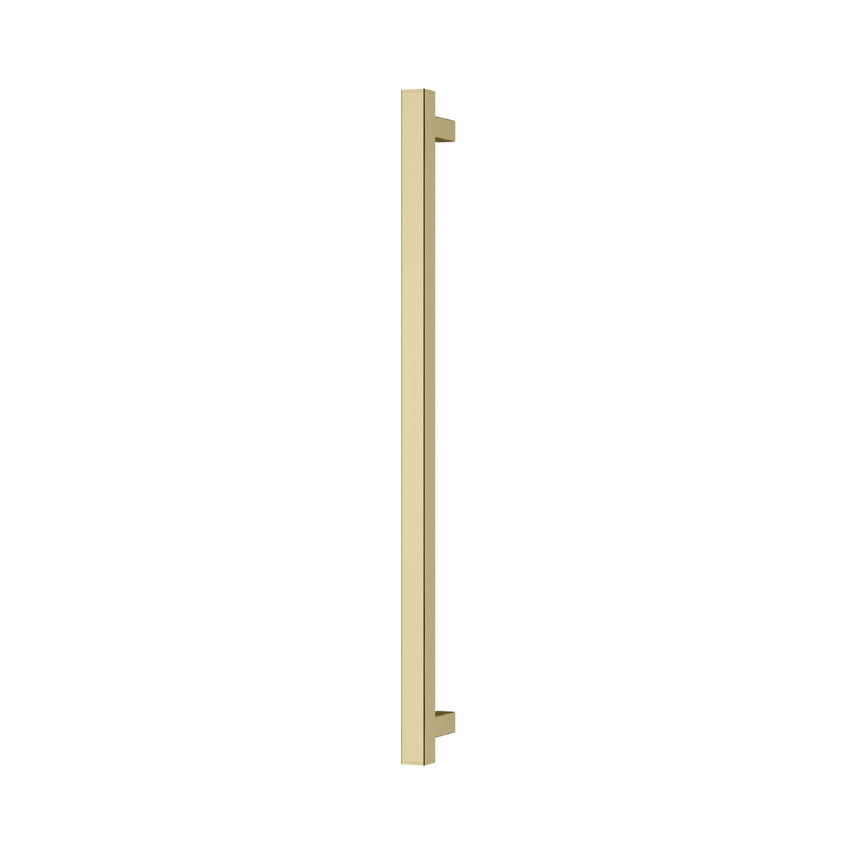 Heated Towel Rail Square 800mm - Brushed Gold