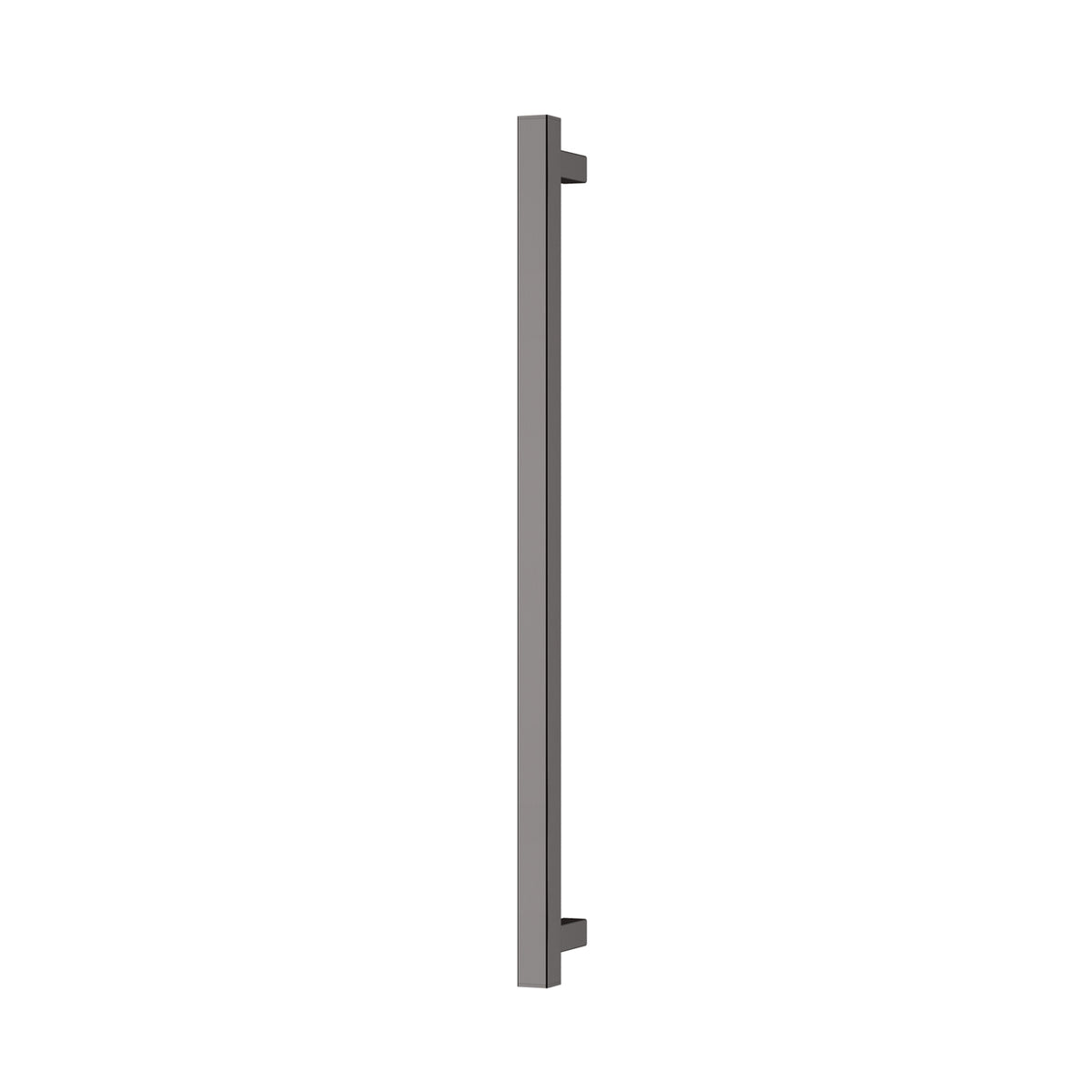 Heated Towel Rail Square 800mm - Brushed Carbon