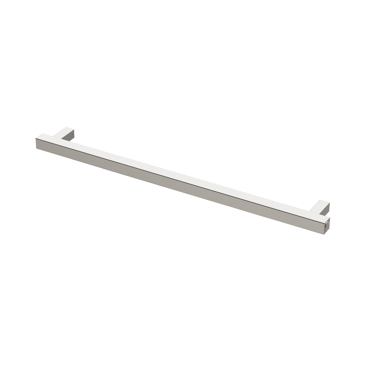 Heated Towel Rail Square 800mm - Brushed Nickel