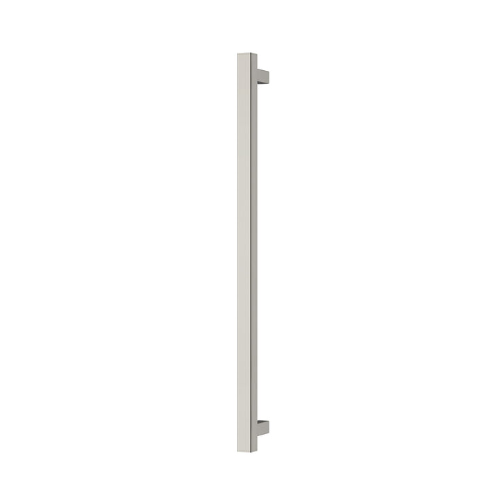 Heated Towel Rail Square 800mm - Brushed Nickel