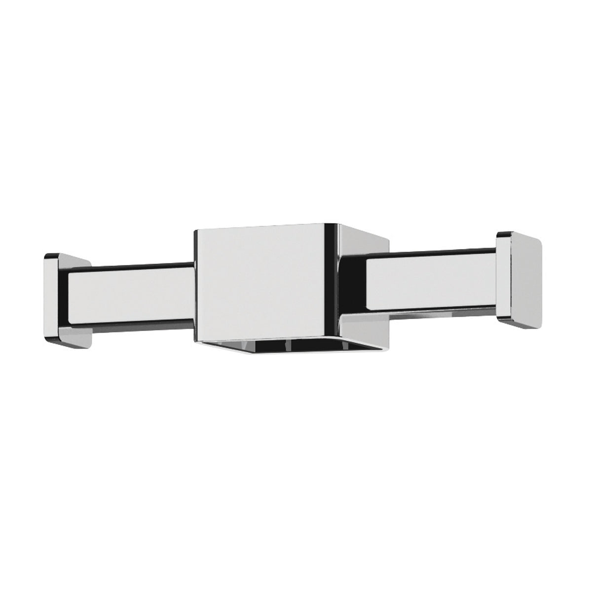 Vertical Rail Hook Square - Chrome
