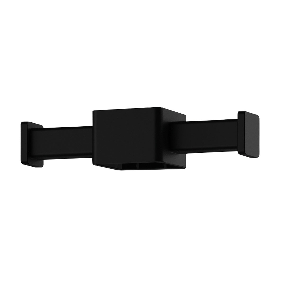 Vertical Rail Hook Square - Matte Black
