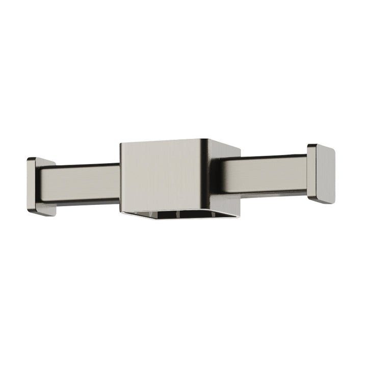Vertical Rail Hook Square - Brushed Nickel