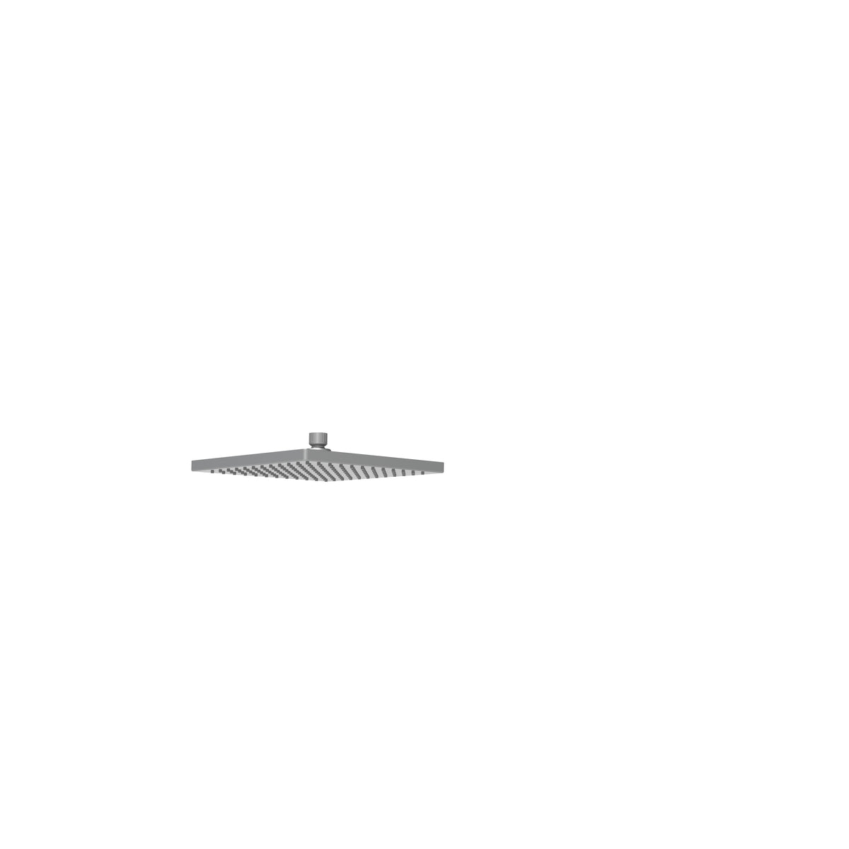 Rosa Shower Head Square 200mm - Gun Metal