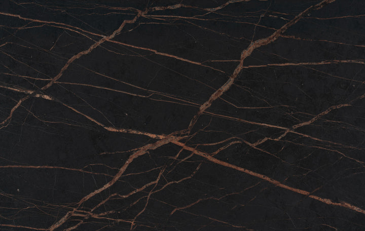 Close-up of the Dekton Laurent surface in a matte finish