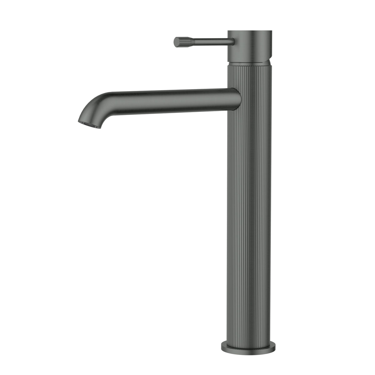 Linie Basin Mixer High Rise - Gun Metal