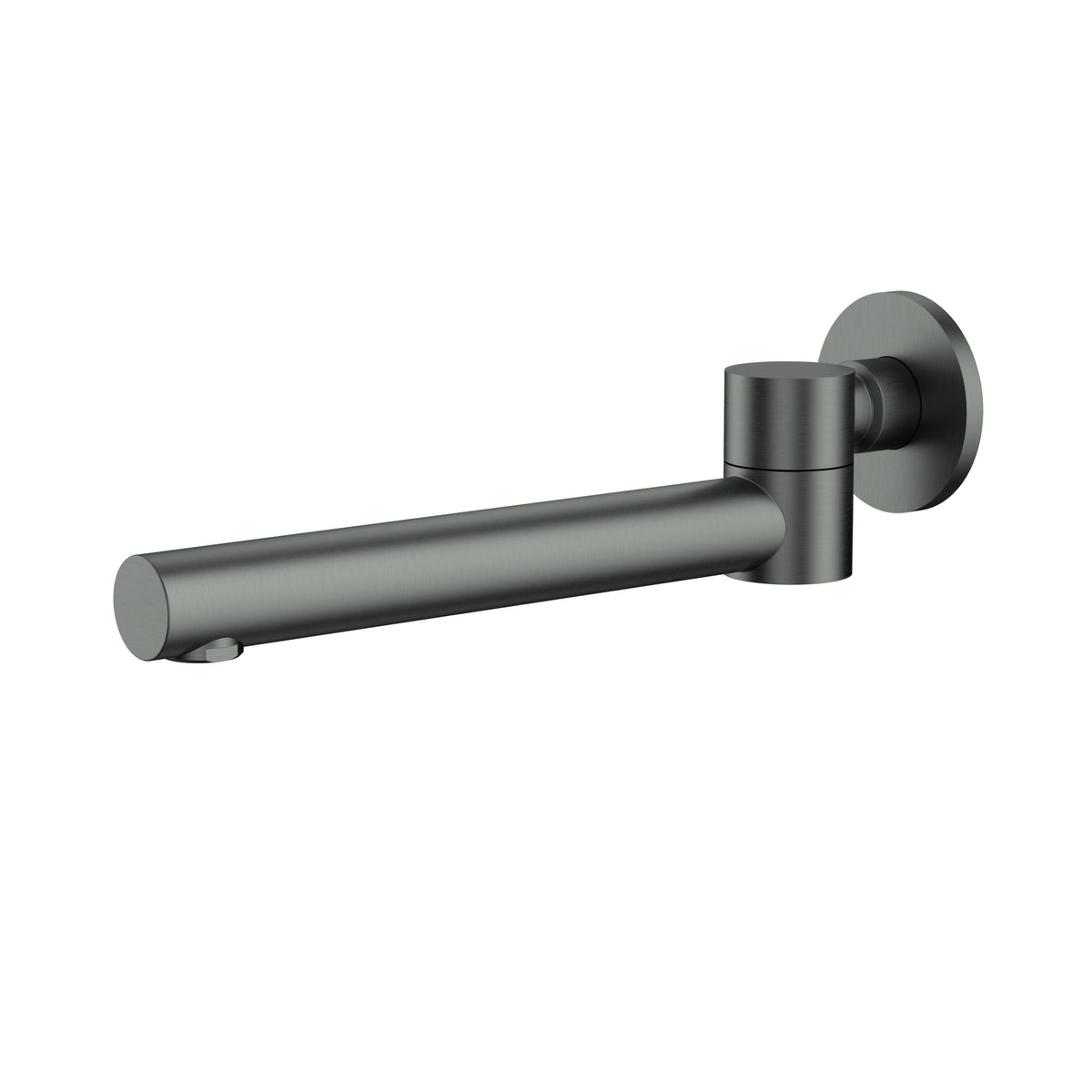Otus Swivel Bath Spout - Gun Metal