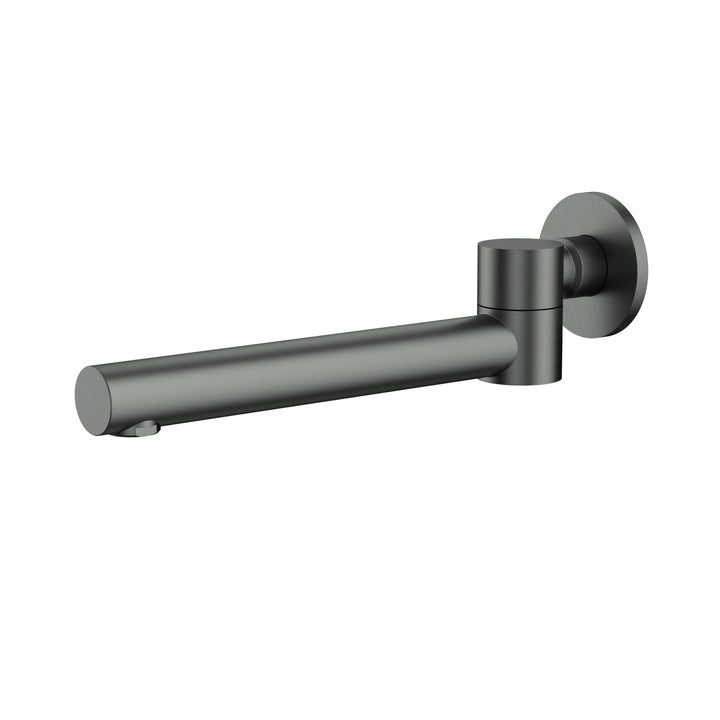 Otus Swivel Bath Spout - Gun Metal