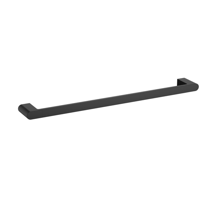 Flores Towel Rail Single 600mm - Matt Black