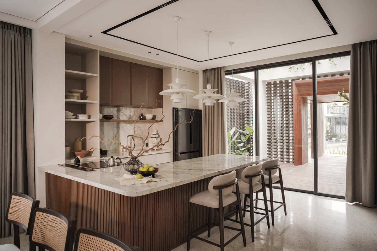 Bergen Dekton 8mm in a kitchen setting