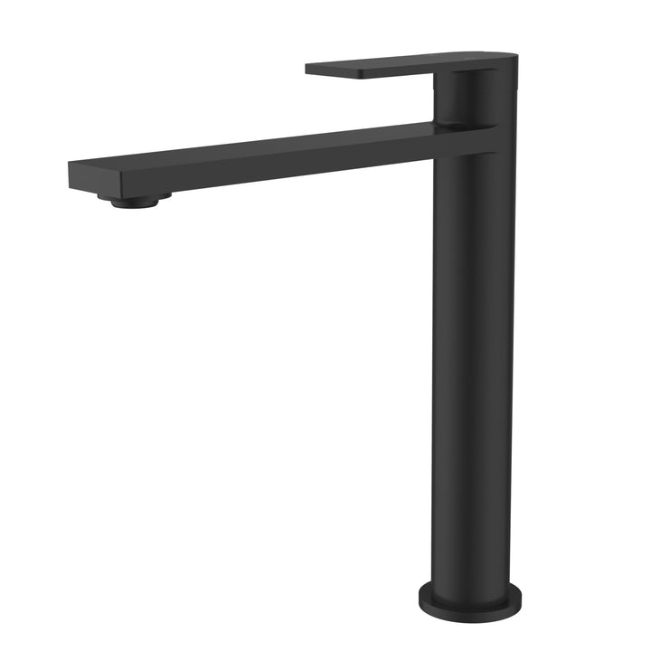 Ruki Basin Mixer High Rise - Matt Black