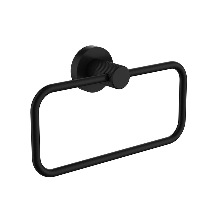 Linie Towel Ring - Matt Black
