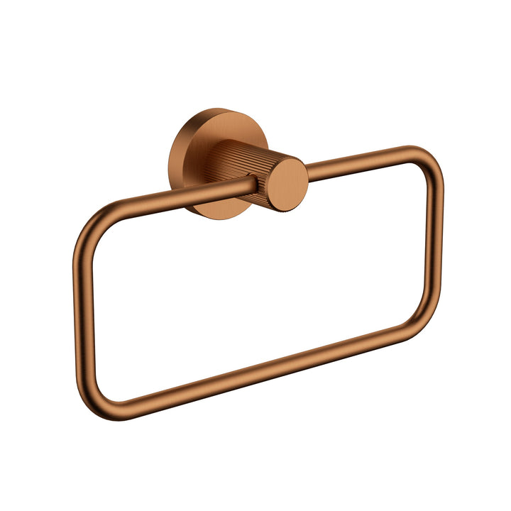 Linie Towel Ring - Brushed Copper