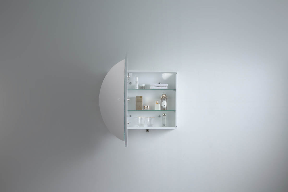 Pearl LED Shaving Cabinet detail view 2