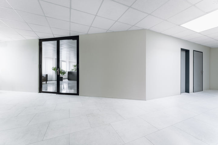 Lunar Dekton 8mm in a commercial interior setting