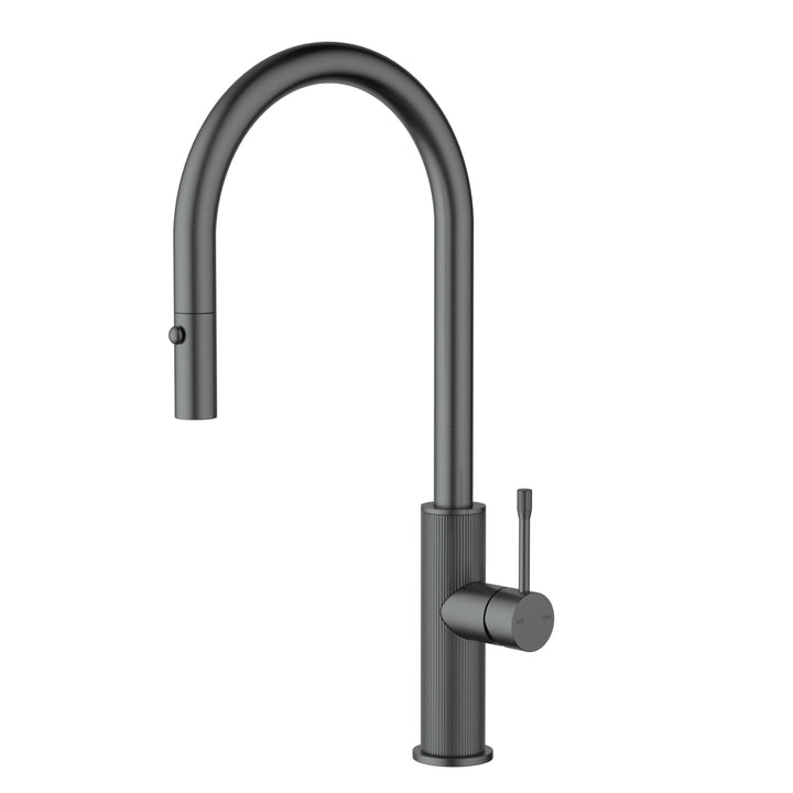 Linie Pull-Out Sink Mixer - Gun Metal