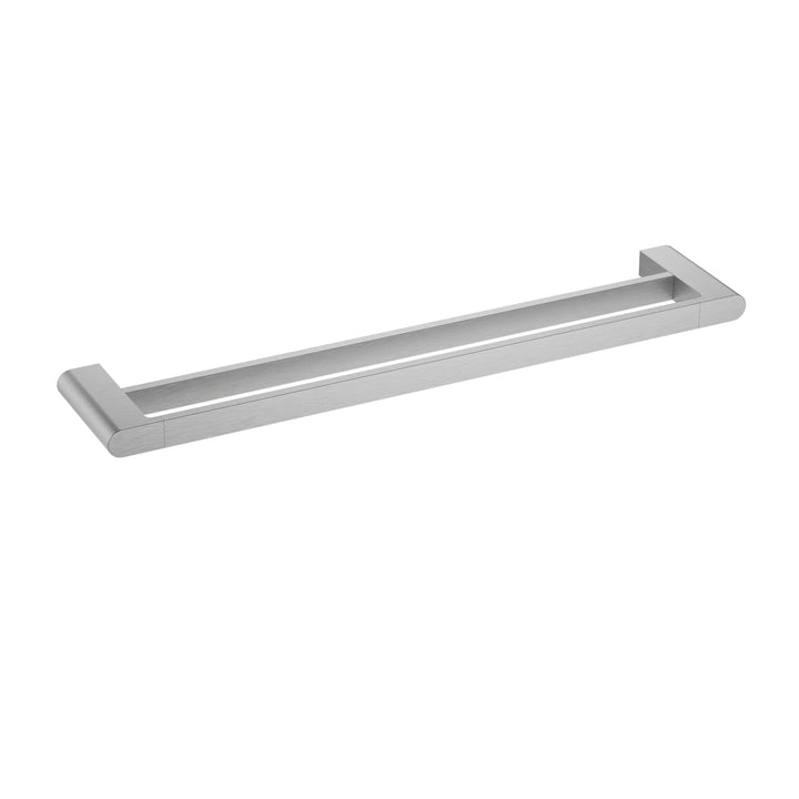 Flores Towel Rail Double 800mm - Brushed Nickel
