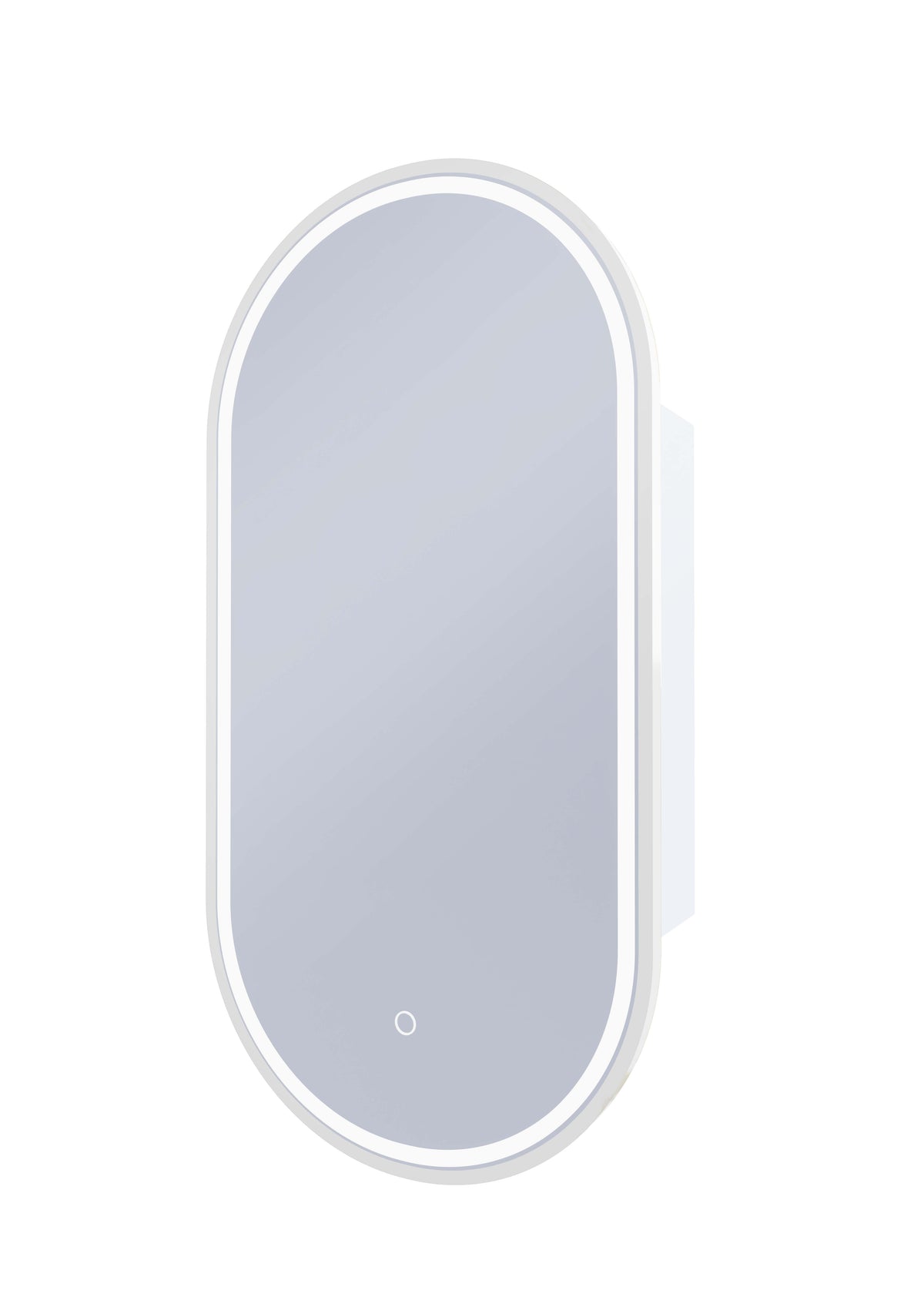 Capsule LED Shaving Cabinet Milano White
