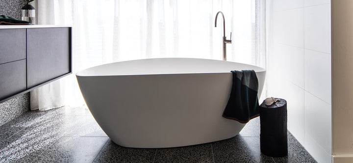 Tranquil 1560 Freestanding Gloss White Bath - ADP image 7