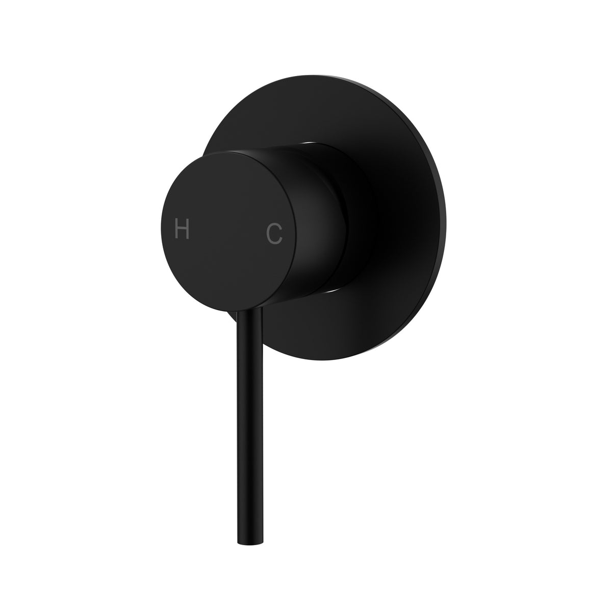 Otus Slimline Wall Mixer Trim Kit - Matt Black