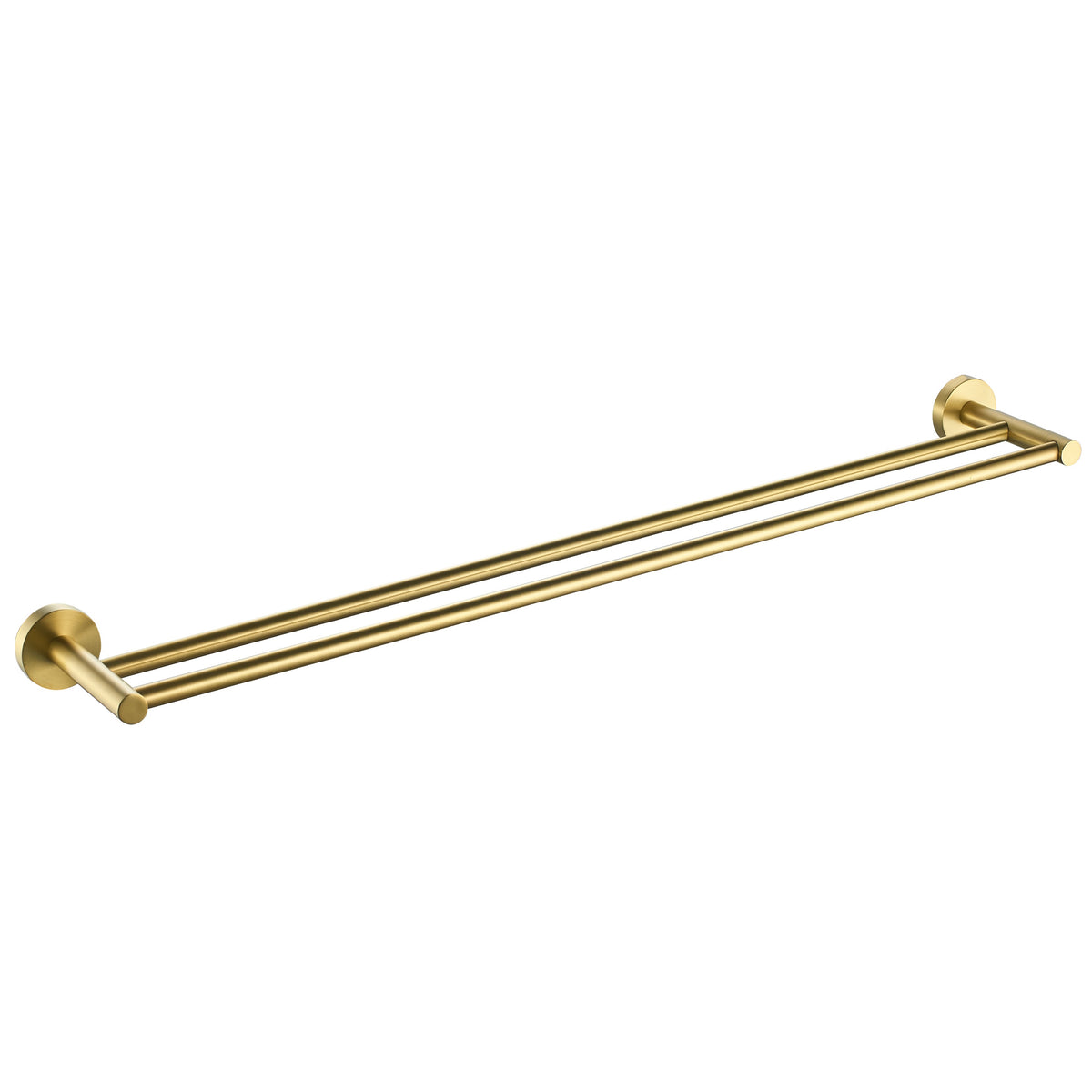 Otus Towel Rail Double 600mm - Brushed Gold