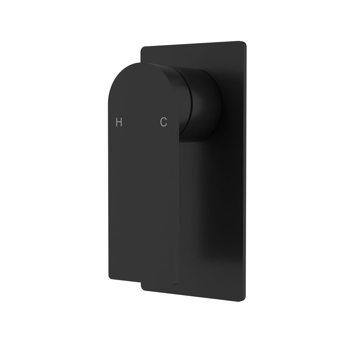 Ruki Wall Mixer - Matt Black