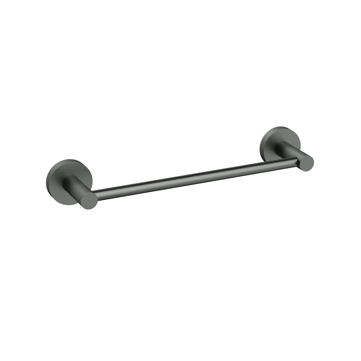 Otus Slimline Towel Rail Single 350mm - Gun Metal