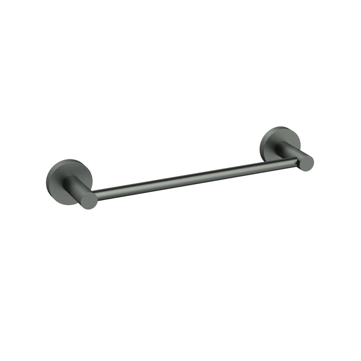 Otus Slimline Towel Rail Single 350mm - Gun Metal