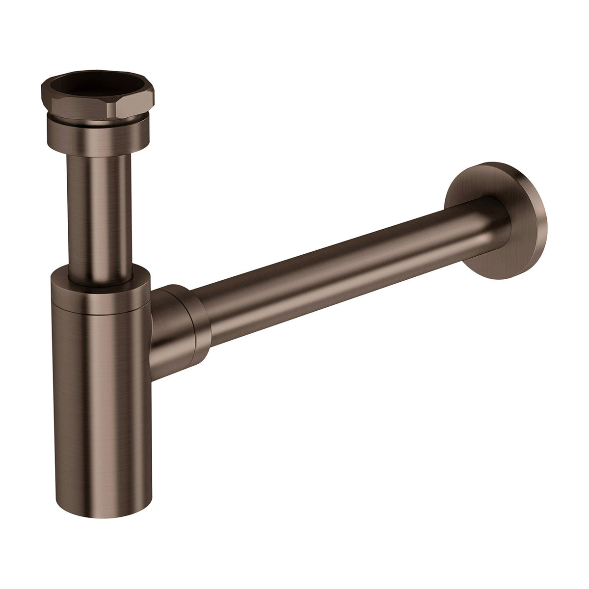 40mm Bottle Trap - Brushed Bronze