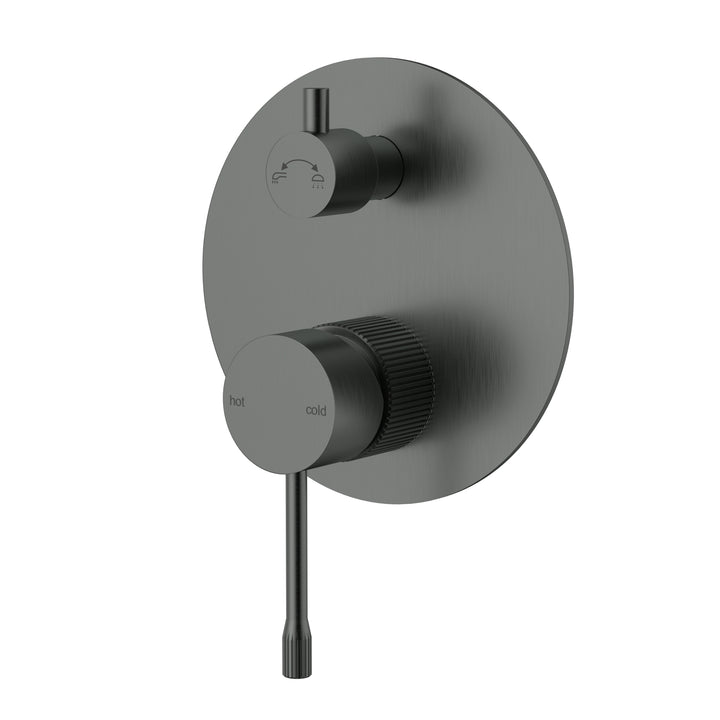Linie Wall Mixer Diverter Trim Kit - Gun Metal