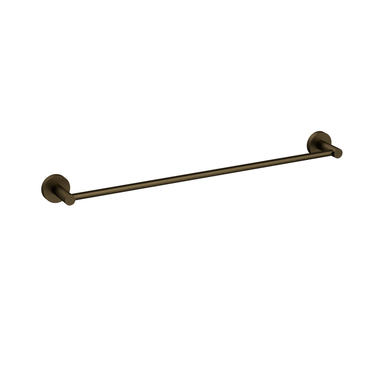 Otus Slimline Towel Rail Single 900mm - Antique Brass