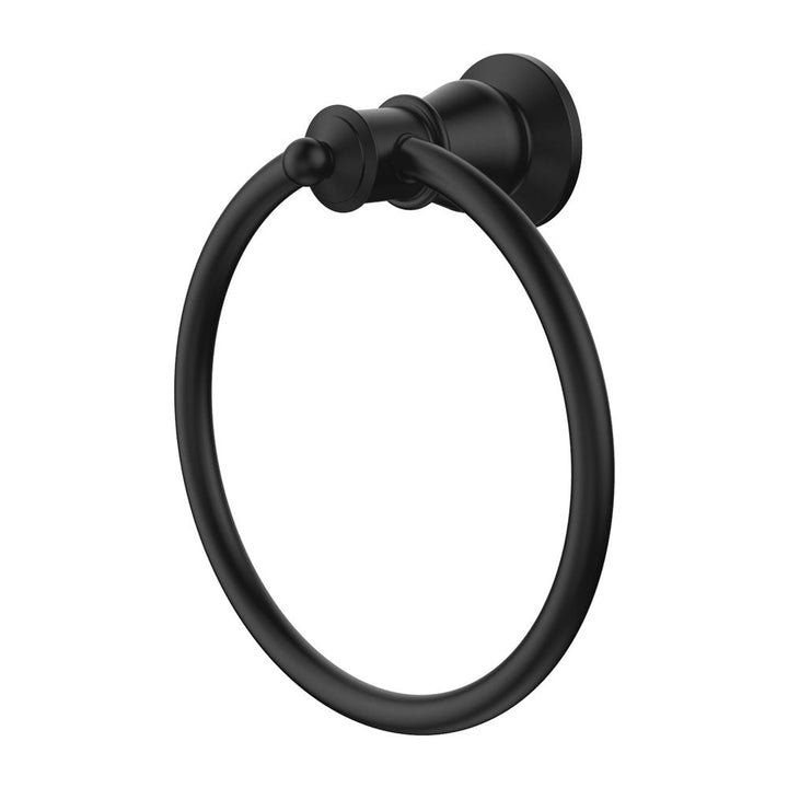 Lillian Towel Ring - Matte Black