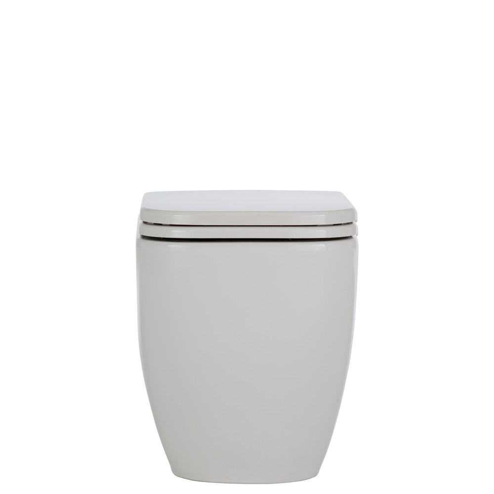 RAK Caroline Wall-Faced Toilet Suite, Gloss White - product