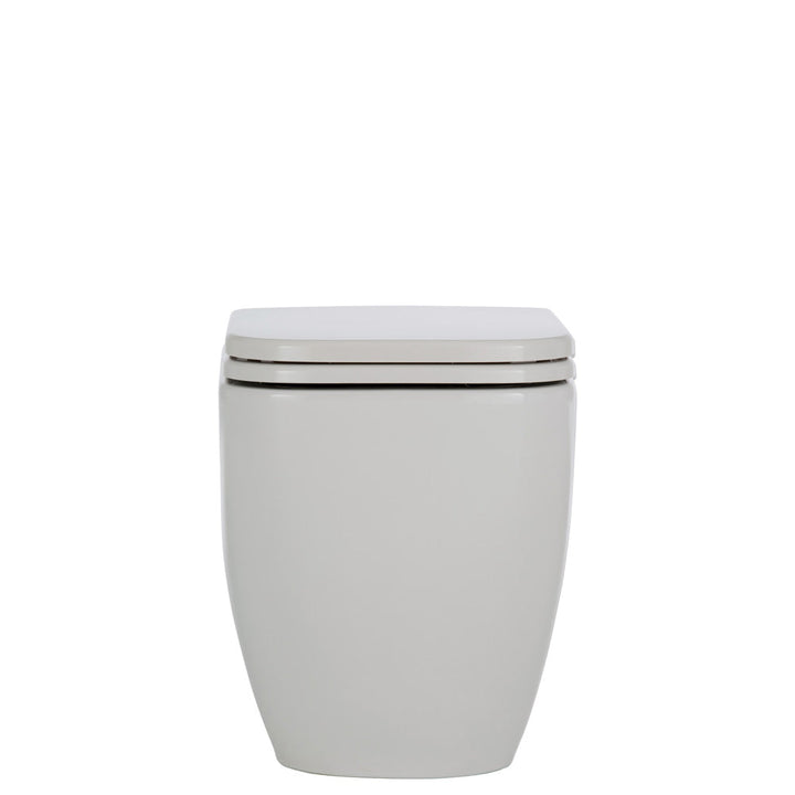 RAK Caroline Wall-Faced Toilet Suite, Gloss White - product