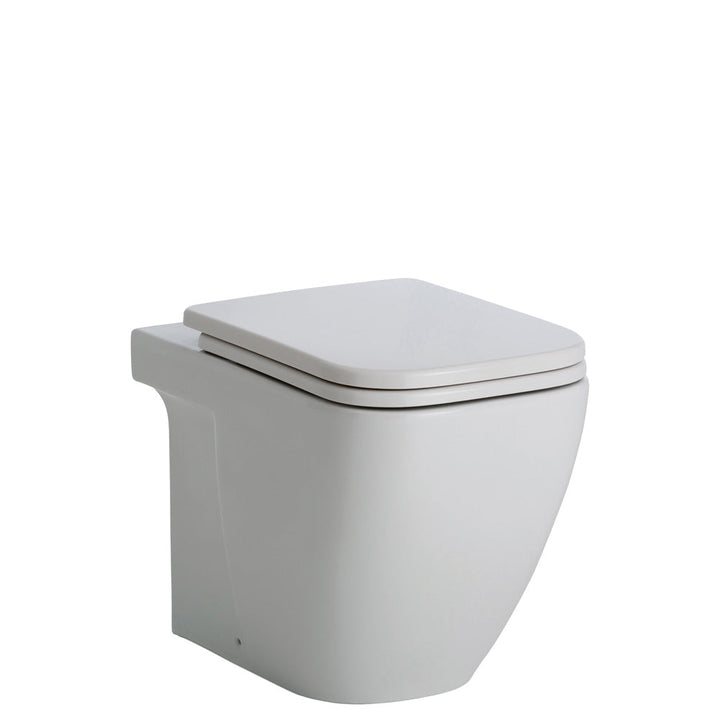 RAK Caroline Wall-Faced Toilet Suite, Gloss White - product
