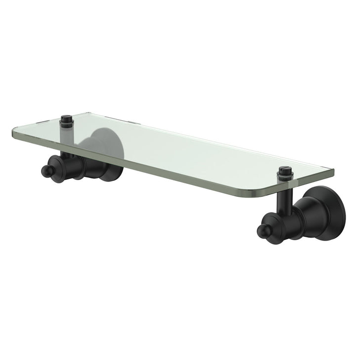 Lillian Glass Shelf - Matte Black