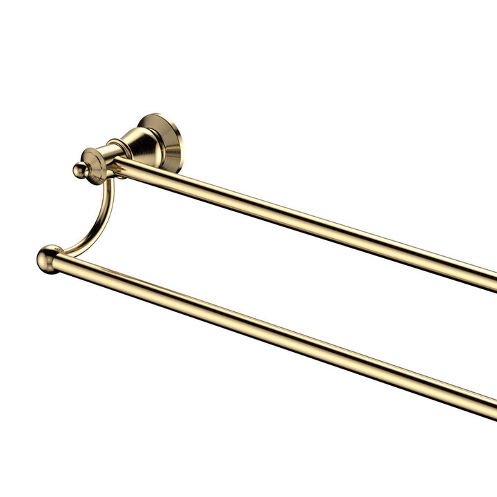 Lillian Double Towel Rail - Urban Brass