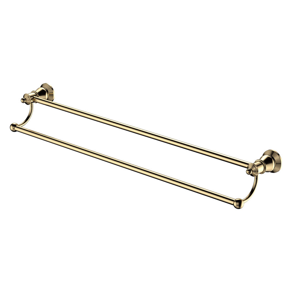 Lillian Double Towel Rail - Urban Brass